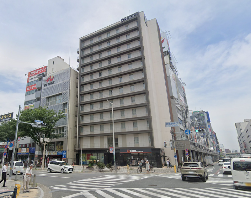 ＡＢホテル堺東／大阪府堺市堺区中瓦町２丁３番26号